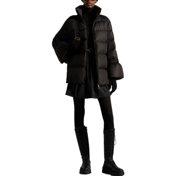(Women) Moncler FW22 Black Label Short Down Jacket  Black. H20931A0002659632999 圖 3