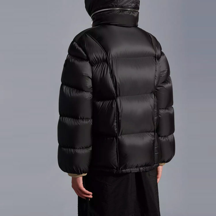(Women) Moncler FW22 Black Solid Color Hooded Down Jacket H20941A00001M1998999 圖 5