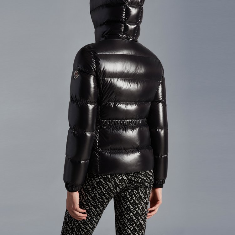 (Women) Moncler FW22 Flumet Glossy Short Hooded Down Jacket  Black. H20931A0011468950999 圖 4