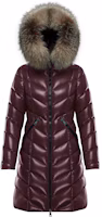 Order (W) Moncler FW22 Fulmarus Chaqueta Larga Acolchada con Capucha Mujer - Burdeos. E20934986325C0065460