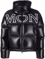 (Women) Moncler FW22 Gers Logo Short Stand Collar Down Jacket Women Black Winter Wear H20931A0010568950999 (Women) Moncler FW22 Gers Logo Short Stand Collar Down Jacket Women Black Winter Wear H20931A0010568950999