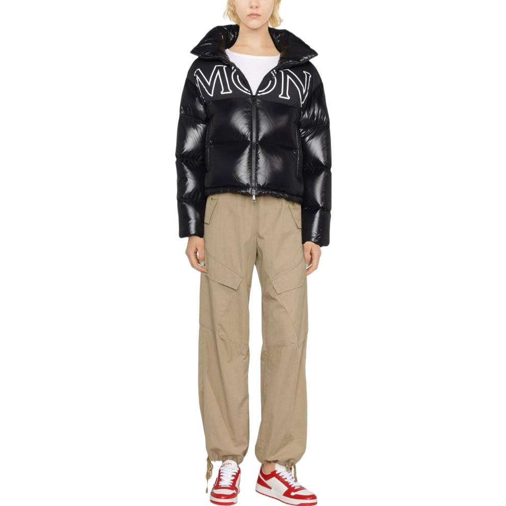 (Women) Moncler FW22 Gers Logo Short Stand Collar Down Jacket Women Black Winter Wear H20931A0010568950999 圖 3