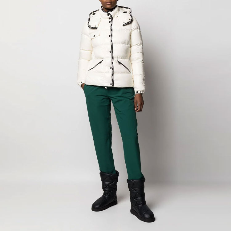 (Women) Moncler FW22 Glossy Short Puffer Jacket Women’s White. H20931A0011468950034 圖 3