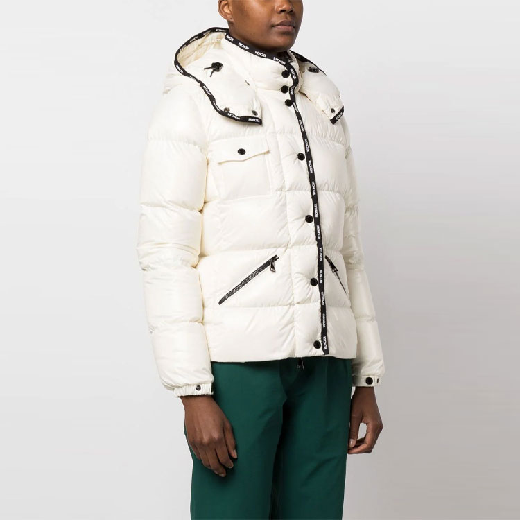 (Women) Moncler FW22 Glossy Short Puffer Jacket Women’s White. H20931A0011468950034 圖 5