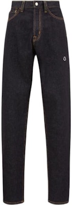 (Women) Moncler FW22 High-Waist Button Casual Denim Jeans Women - Blue H209U2A00002M2320790 Order (Women) Moncler FW22 High-Waist Button Casual Denim Jeans Women - Blue H209U2A00002M2320790