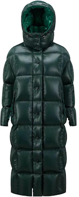 (Women) Moncler FW22 Parnaiba Long Zipper Hooded Down Jacket Green H20931C0007168950876 Order (Women) Moncler FW22 Parnaiba Long Zipper Hooded Down Jacket Green H20931C0007168950876