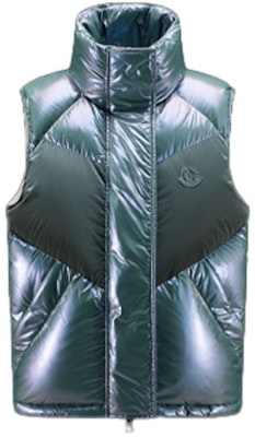 (W) Moncler FW22 Jaket Tanpa Lengan Warna Solid Hijau Muda. H20931A00121596D2700 Order (W) Moncler FW22 Jaket Tanpa Lengan Warna Solid Hijau Muda. H20931A00121596D2700