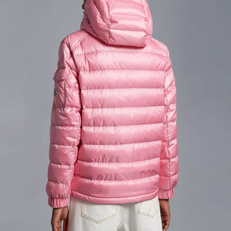 (Women) Moncler FW22 Solid Quilted Pink Hooded Down Jacket . I10931A00058595ZZ538 圖 4