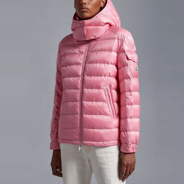 (Women) Moncler FW22 Solid Quilted Pink Hooded Down Jacket . I10931A00058595ZZ538 圖 5
