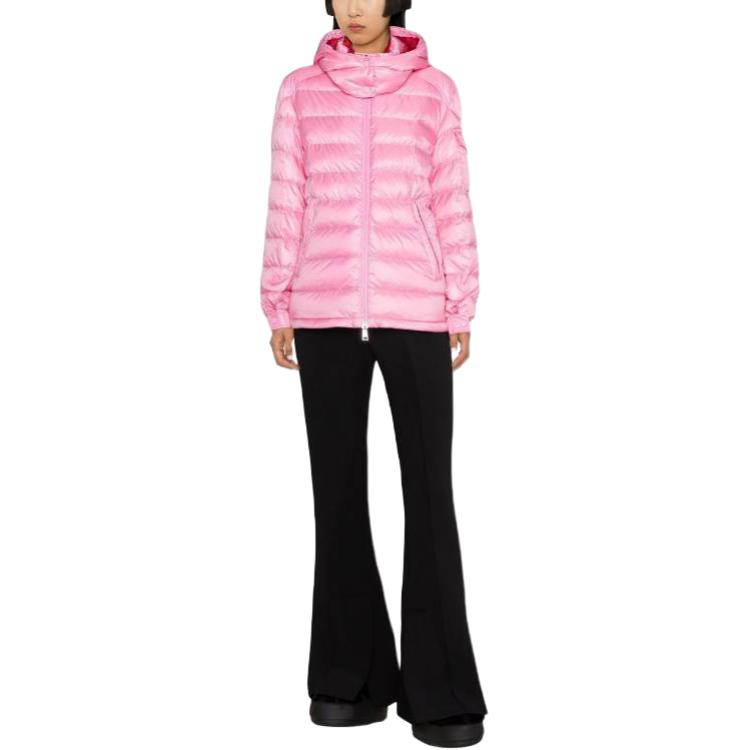 (Women) Moncler FW22 Solid Quilted Pink Hooded Down Jacket . I10931A00058595ZZ538 圖 6