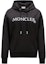 Buy (W) Moncler FW23 黑色刺繡Logo連帽長袖衛衣. J10938G0001689A1K999