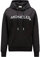 (W) Moncler FW23 黑色刺繡Logo連帽長袖衛衣. J10938G0001689A1K999 Order (W) Moncler FW23 黑色刺繡Logo連帽長袖衛衣. J10938G0001689A1K999