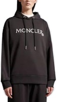 (W) Moncler FW23 黑色刺繡Logo連帽長袖衛衣. J10938G0001689A1K999 Lookbook (W) Moncler FW23 黑色刺繡Logo連帽長袖衛衣. J10938G0001689A1K999