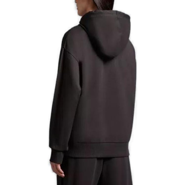 Purchase (W) Moncler FW23 黑色刺繡Logo連帽長袖衛衣. J10938G0001689A1K999