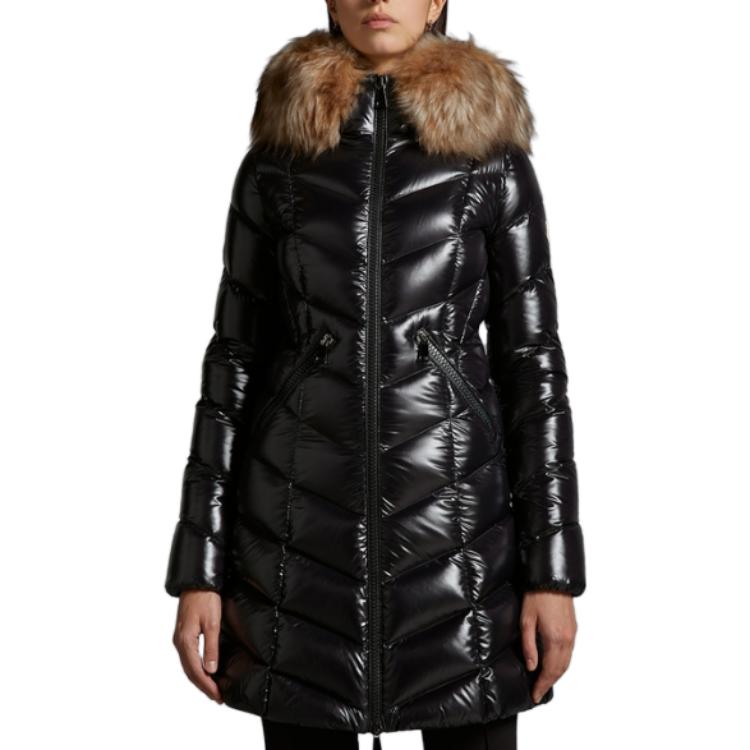 (Women) Moncler FW23  Black Long Sleeve Hooded Zip-Up Down Jacket. I20931C000485963V999 圖 3