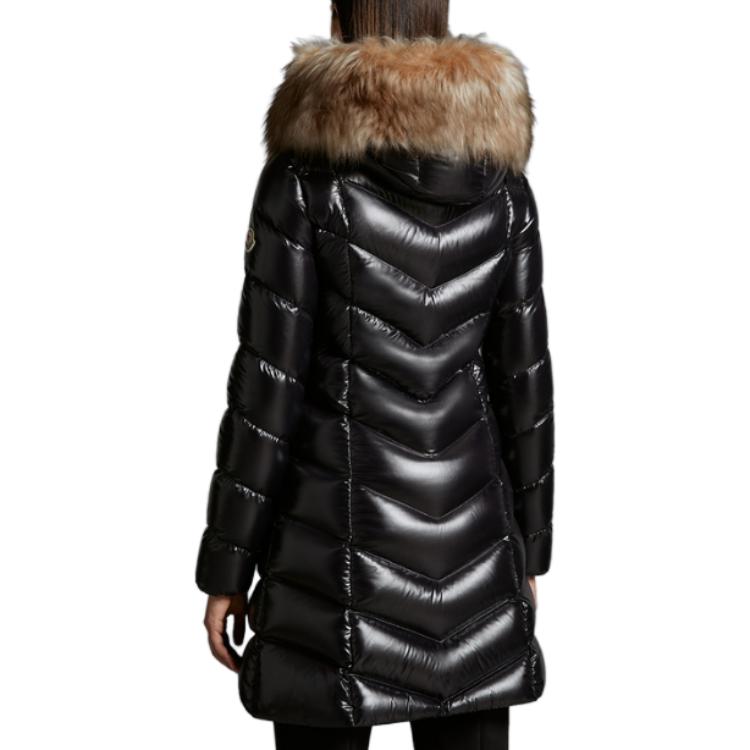(Women) Moncler FW23  Black Long Sleeve Hooded Zip-Up Down Jacket. I20931C000485963V999 圖 4