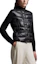 Details for (Women) Moncler FW23 Black Puffer Jacket with Pocket and Concealed Buttons I20939B00011M1131999