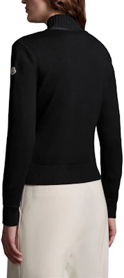 (Women) Moncler FW23 Black Puffer Jacket with Pocket and Concealed Buttons I20939B00011M1131999 Sizing (Women) Moncler FW23 Black Puffer Jacket with Pocket and Concealed Buttons I20939B00011M1131999