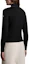 Sizing (Women) Moncler FW23 Black Puffer Jacket with Pocket and Concealed Buttons I20939B00011M1131999