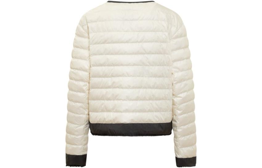 (Women) Moncler FW23  White Solid Zip-Up Down Jacket. 1A00089-595ZZ-BCS 圖 3