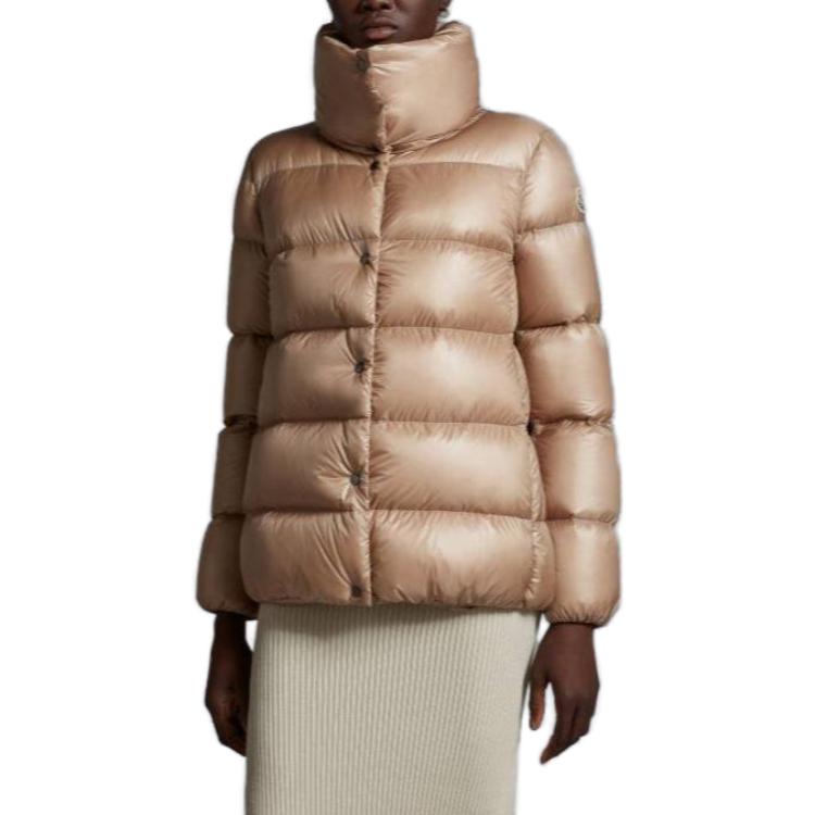 Purchase (W) Moncler FW23 Jaket Puffer Fitted Cochevis Coklat Muda. I20931A00144595ZZ239