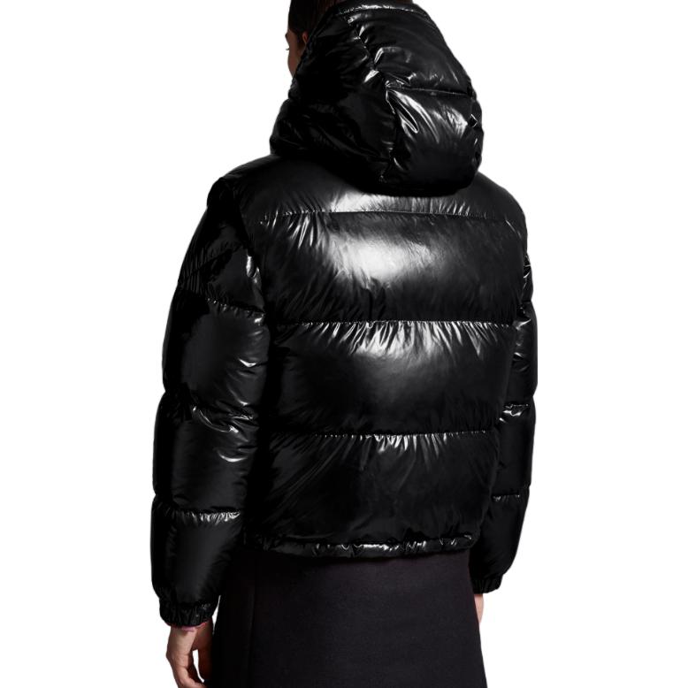 Shop (W) Moncler FW23 Karakorum 黑色短版羽絨外套(可拆卸袖) I20931A0018359607999