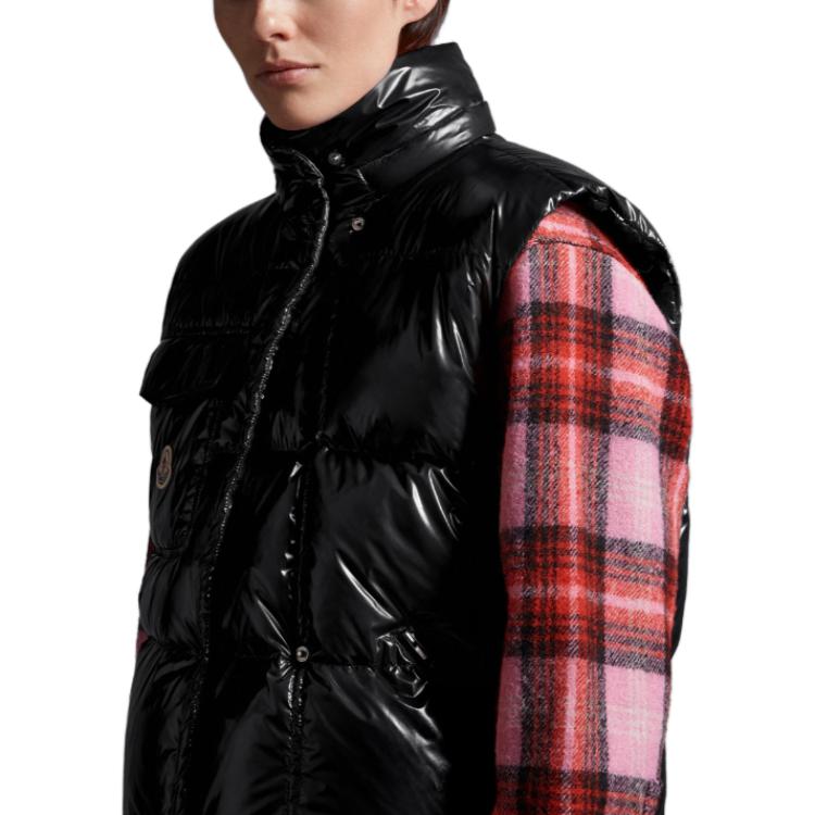 Purchase (W) Moncler FW23 Karakorum 黑色短版羽絨外套(可拆卸袖) I20931A0018359607999