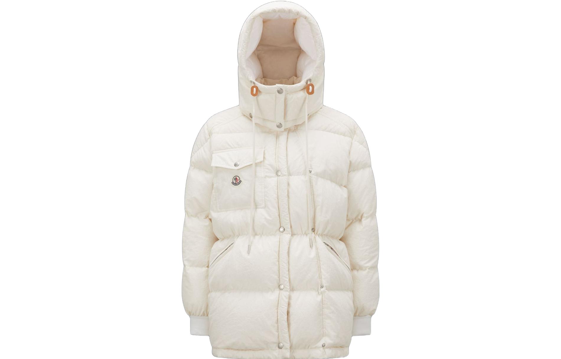 (Women) Moncler FW23 Karakorum  Short Down Jacket White with Detachable Sleeves I20931A00182597AO041 圖 2