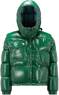 (W) Moncler FW23 Jaket Pendek Karakorum Hijau dengan Lengan Boleh tanggal. I20931A0018359607854 Order (W) Moncler FW23 Jaket Pendek Karakorum Hijau dengan Lengan Boleh tanggal. I20931A0018359607854