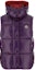 Order (Women) Moncler FW23 Luzule Hooded Down Vest Purple l20931A0010268950636