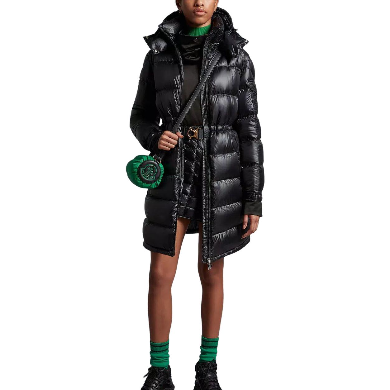 (Women) Moncler FW23 Meillon  Long Down Hooded Jacket Black J10931C00014595ZZ999 圖 3