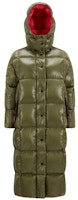 (Women) Moncler FW23 Parnaiba Long Down Jacket Green I20931C0004968950821 (Women) Moncler FW23 Parnaiba Long Down Jacket Green I20931C0004968950821