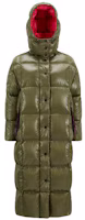 Order (W) Moncler FW23 Parnaiba 綠色長版羽絨外套 I20931C0004968950821