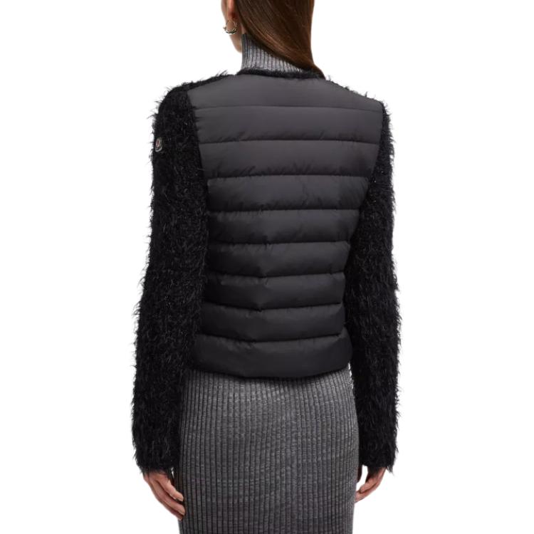 (Women) Moncler FW24  Black Wool Single-Breasted Slim-Fit Jacket. J20939B00007M4392999 圖 4