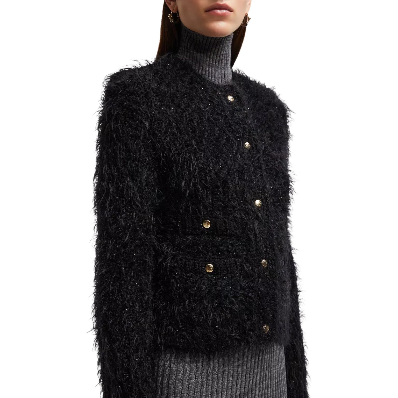(Women) Moncler FW24  Black Wool Single-Breasted Slim-Fit Jacket. J20939B00007M4392999 圖 5