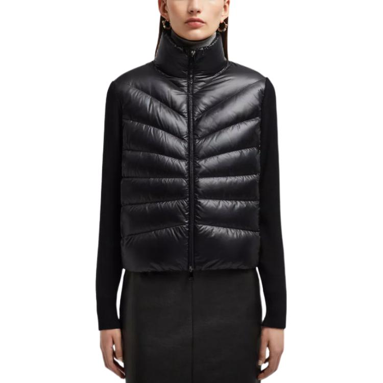(Women) Moncler FW24  Lightweight Padded Printed Down Jacket Black J20939B00024M1131999 圖 3