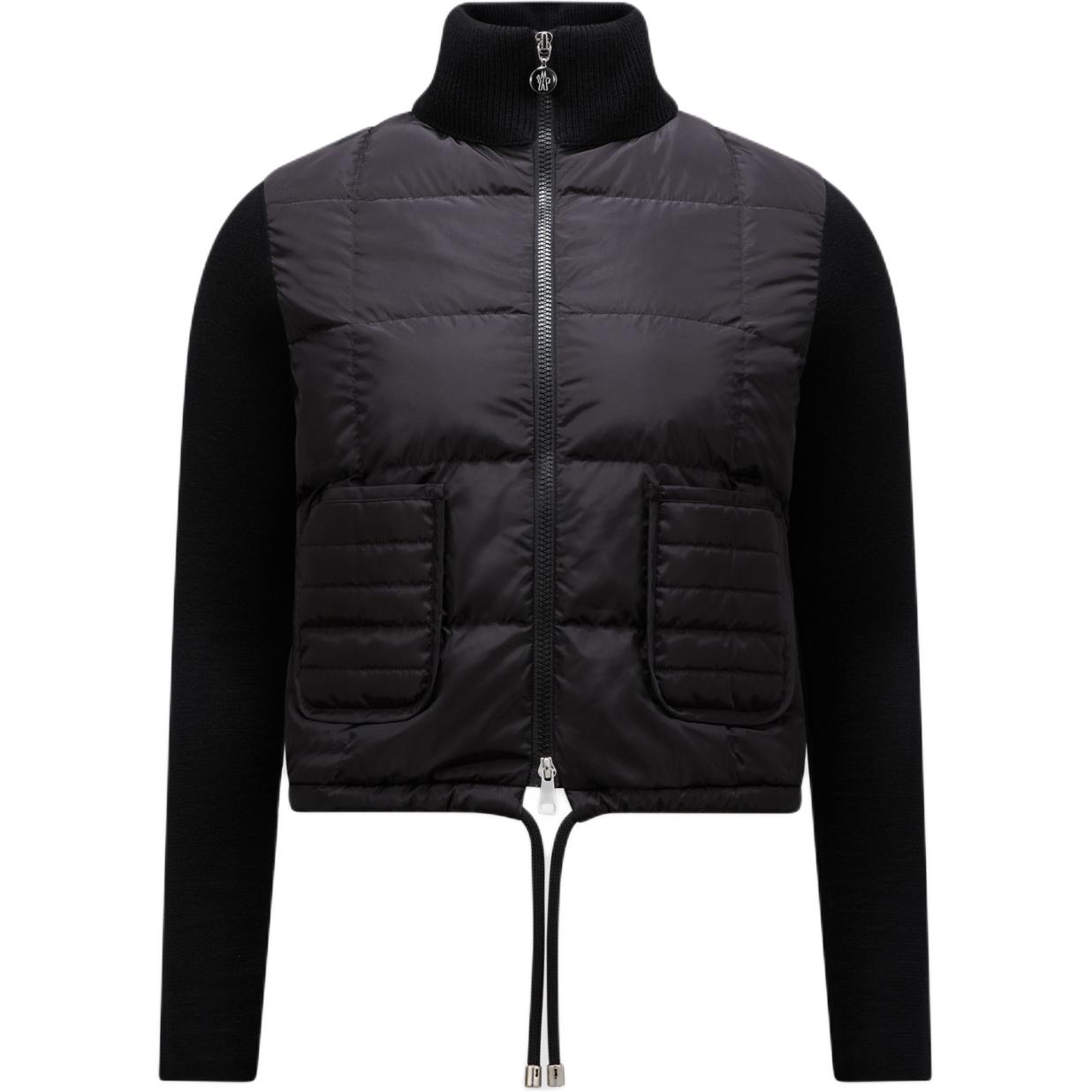 (Women) Moncler FW24  Lightweight Slim Fit Puffer Jacket Black J20939B00003M1131999