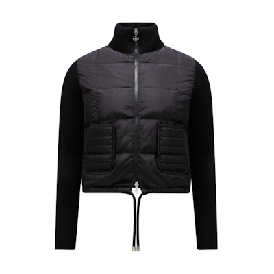 (Women) Moncler FW24 Lightweight Slim Fit Puffer Jacket Black J20939B00003M1131999