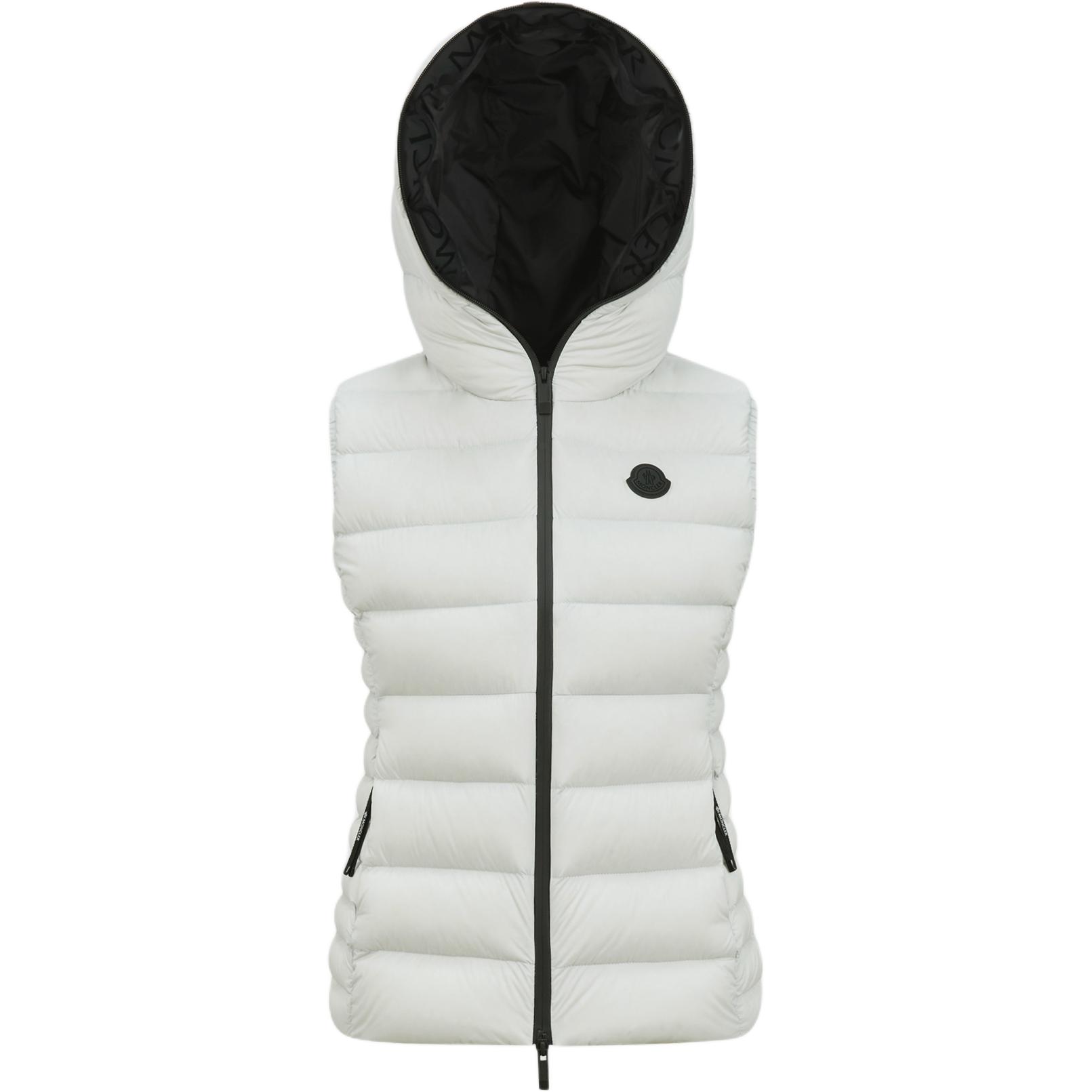 Order (W) モンクレール FW24 軽量防水 ダウンベスト アイスグレー J20931A00033596K790D