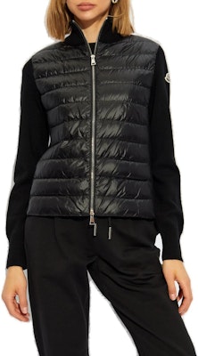 (Women) Moncler FW24 Logo High-Neck Zip Jacket Black J20939B00014M1131999 Lookbook (Women) Moncler FW24 Logo High-Neck Zip Jacket Black J20939B00014M1131999