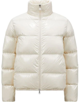 (W) 盟可睐 FW24 Abbadia 女士短款徽标羽绒服 米白色 J20931A000075963V070 Buy (W) 盟可睐 FW24 Abbadia 女士短款徽标羽绒服 米白色 J20931A000075963V070