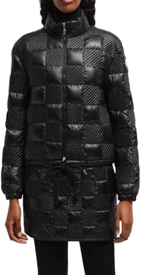 (W) モンクレール FW24 アンシー キルティング チェック ダウンジャケット ライトウェイト ブラック J20931A00052595ZZ999 Shop (W) モンクレール FW24 アンシー キルティング チェック ダウンジャケット ライトウェイト ブラック J20931A00052595ZZ999