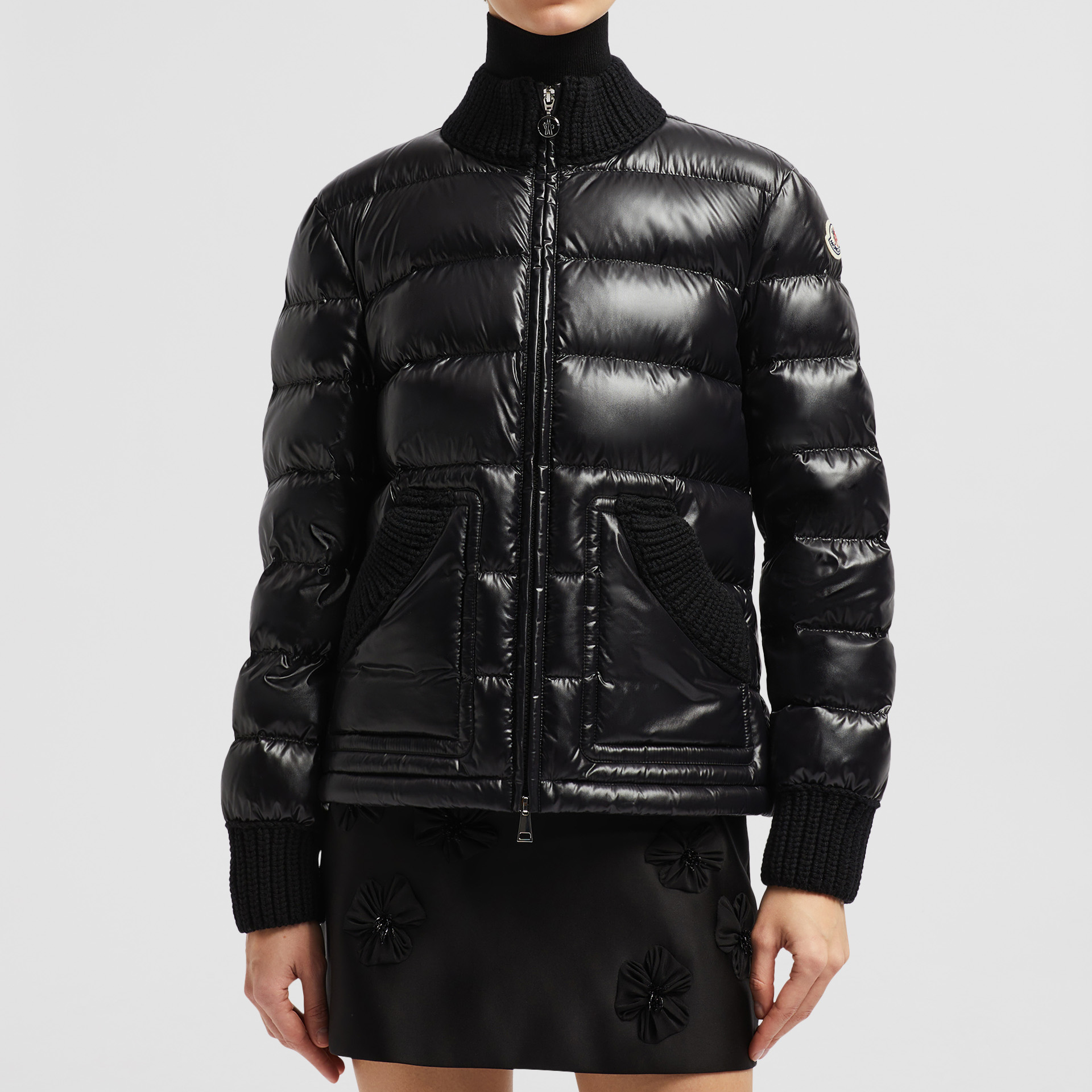 (Women) Moncler FW24 Arcelot Waterproof Nylon Lightweight Puffer Jacket Women Black. J20931A000155963V999 圖 3