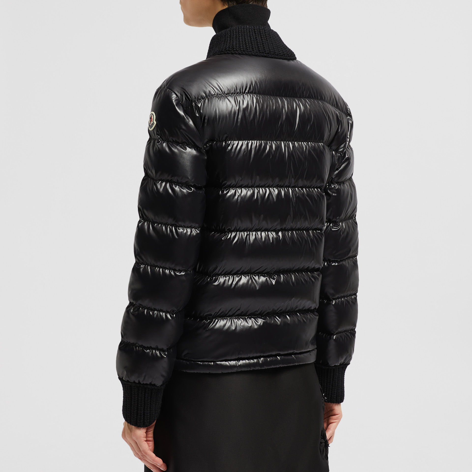 (Women) Moncler FW24 Arcelot Waterproof Nylon Lightweight Puffer Jacket Women Black. J20931A000155963V999 圖 4