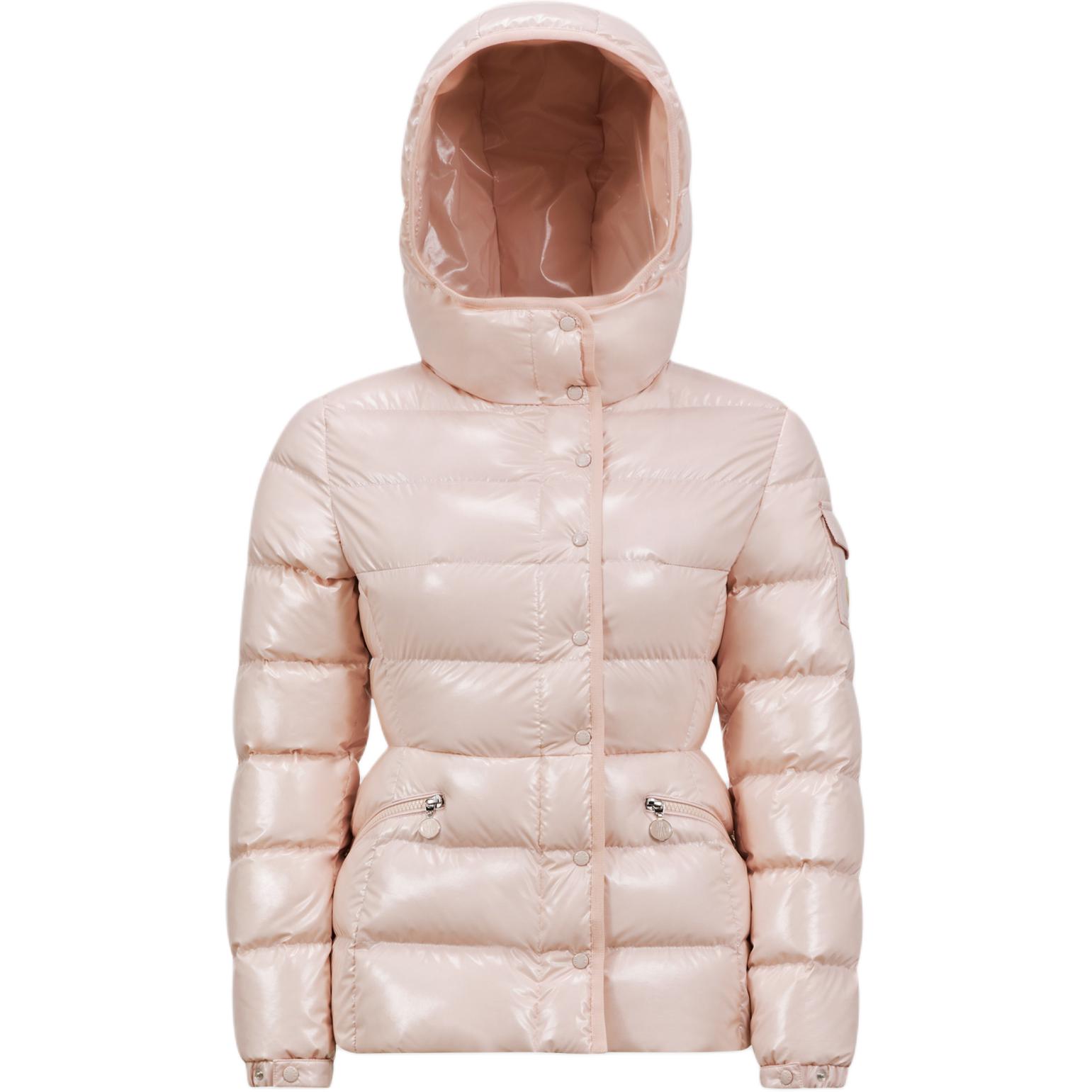 (Women) Moncler FW24 Barante  Short Puffer Jacket Light Pink. J20931A00017597EU519