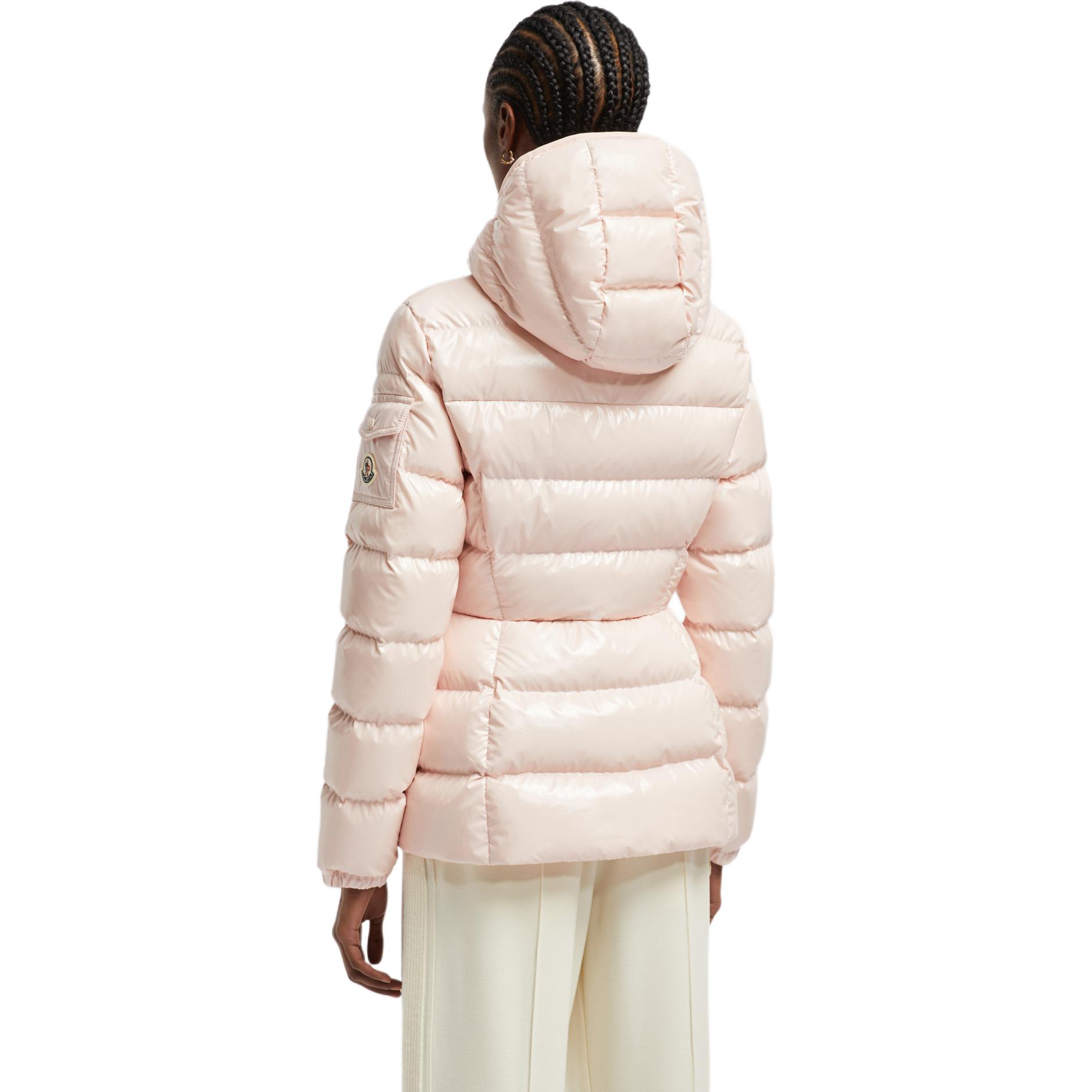 Shop (W) Moncler FW24 Barante 短版輕粉色羽絨外套. J20931A00017597EU519