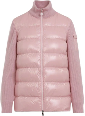 (Women) Moncler FW24 Glossy Lightweight High-Neck Zip-Up Jacket Pink J20939B00013M1131518 Order (Women) Moncler FW24 Glossy Lightweight High-Neck Zip-Up Jacket Pink J20939B00013M1131518