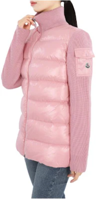 (Women) Moncler FW24 Glossy Lightweight High-Neck Zip-Up Jacket Pink J20939B00013M1131518 Purchase (Women) Moncler FW24 Glossy Lightweight High-Neck Zip-Up Jacket Pink J20939B00013M1131518