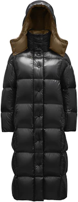 (W) Moncler FW24 Parnaiba 女款黑色連帽長版羽絨外套 (可拆式帽)。 J20931C0005068950999 Order (W) Moncler FW24 Parnaiba 女款黑色連帽長版羽絨外套 (可拆式帽)。 J20931C0005068950999