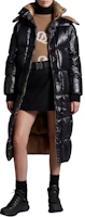 Lookbook (Women) Moncler FW24 Parnaiba Long Nylon Down Jacket Women’s Black with Detachable Hood. J20931C0005068950999